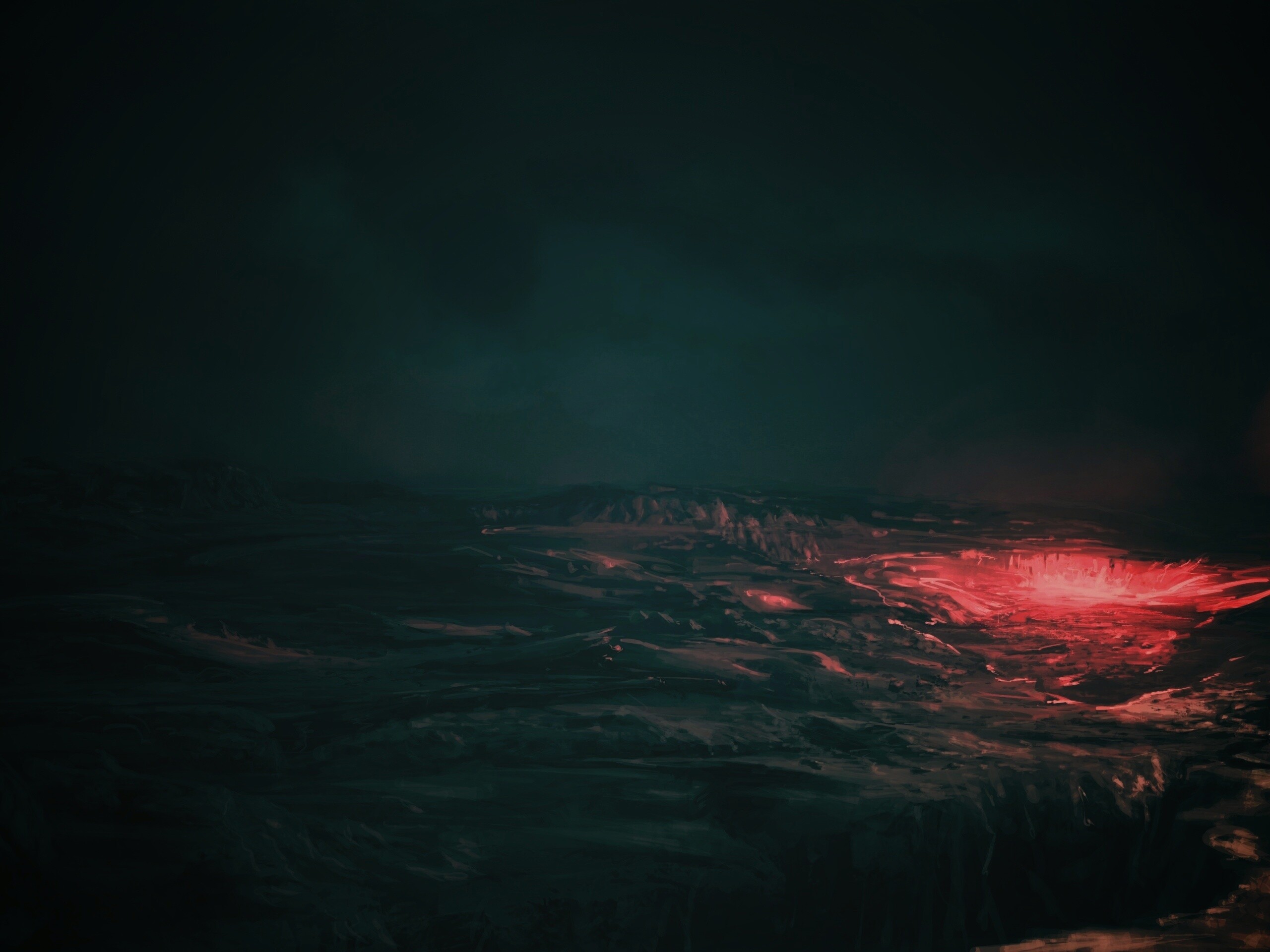 Безжизненная каменная долина обои