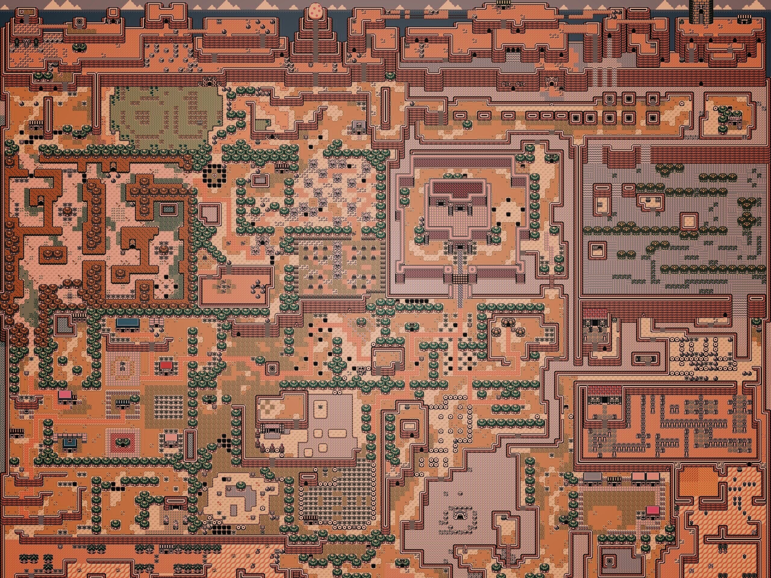 Пиксельный мир обои