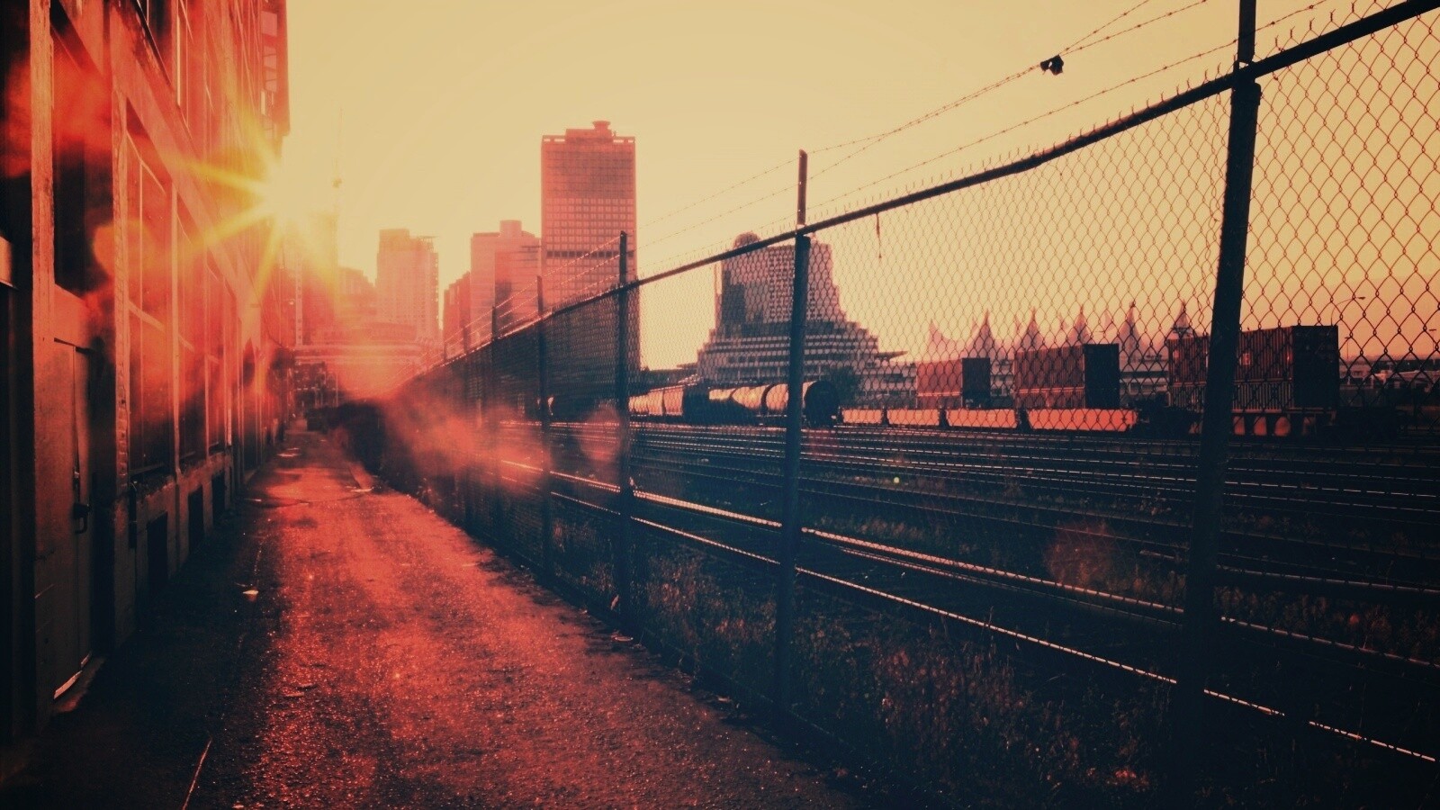 Железная дорога обои