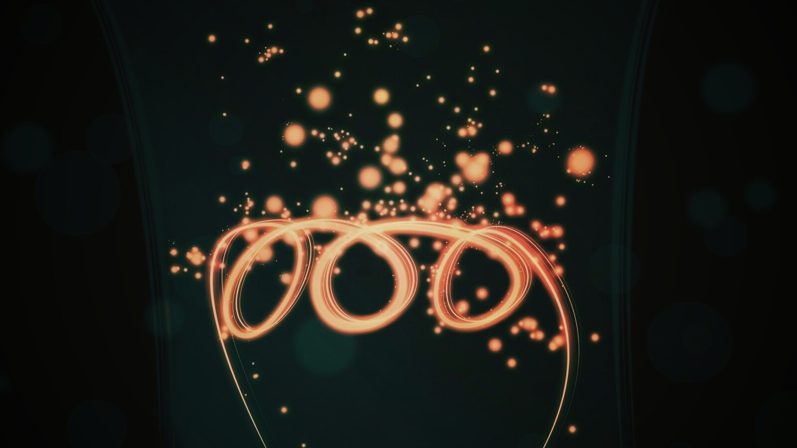 Огненные кольца обои