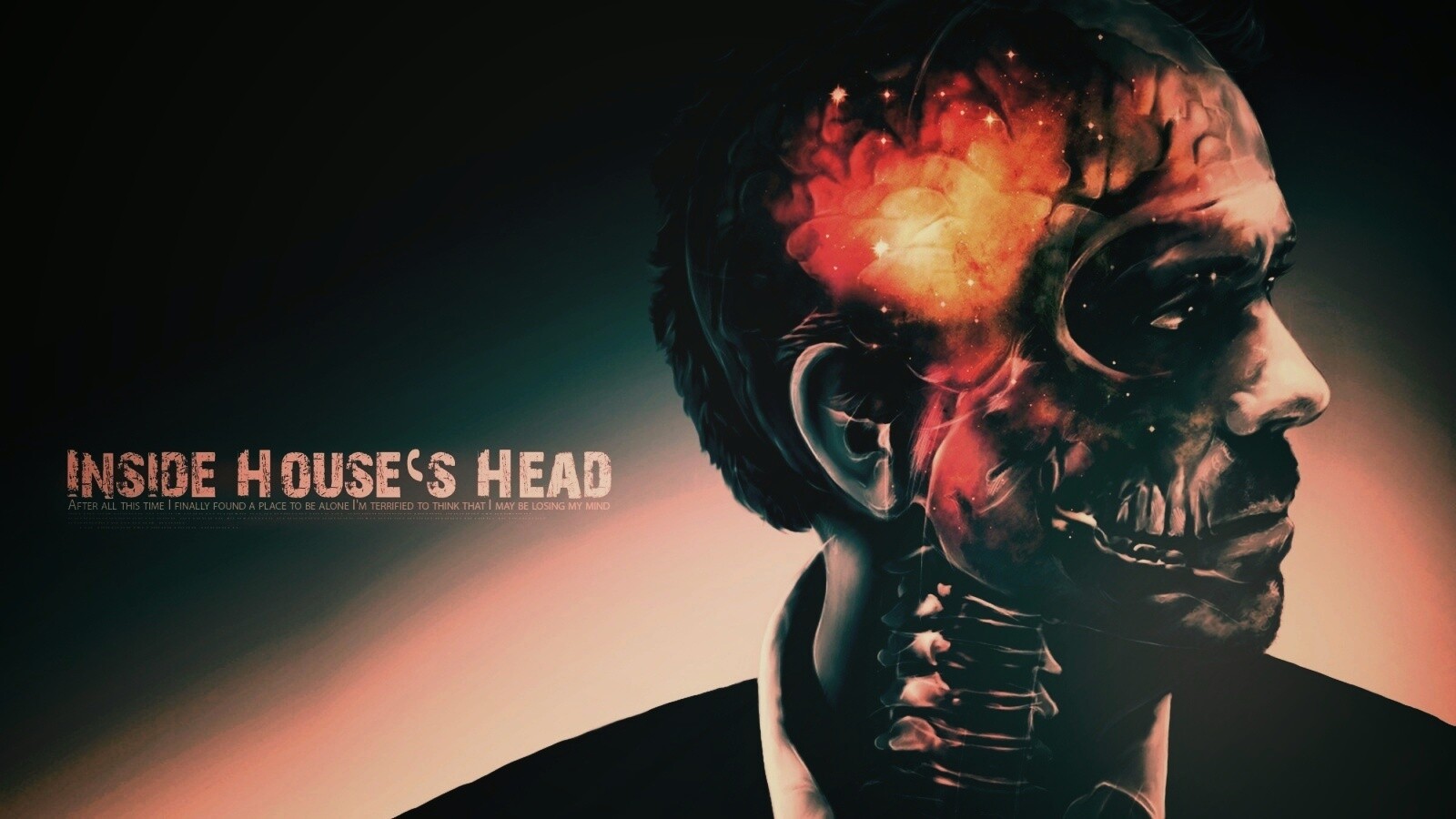 В голове доктора Хауса обои