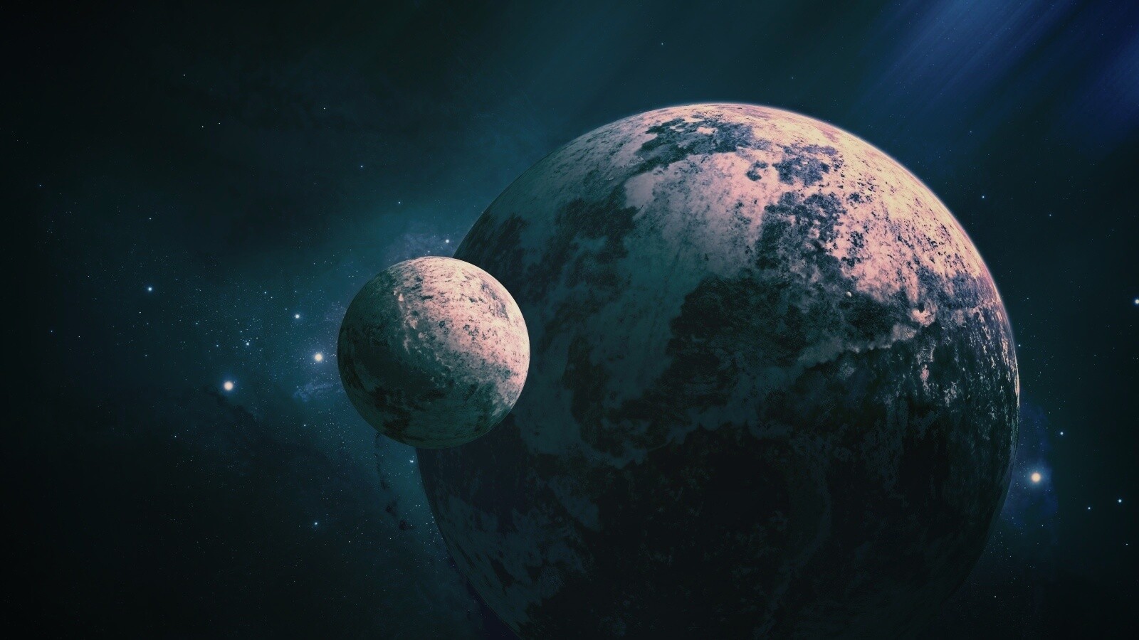 Холодная планета обои