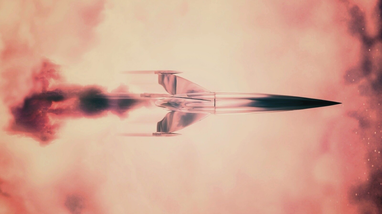Ракета в полете обои