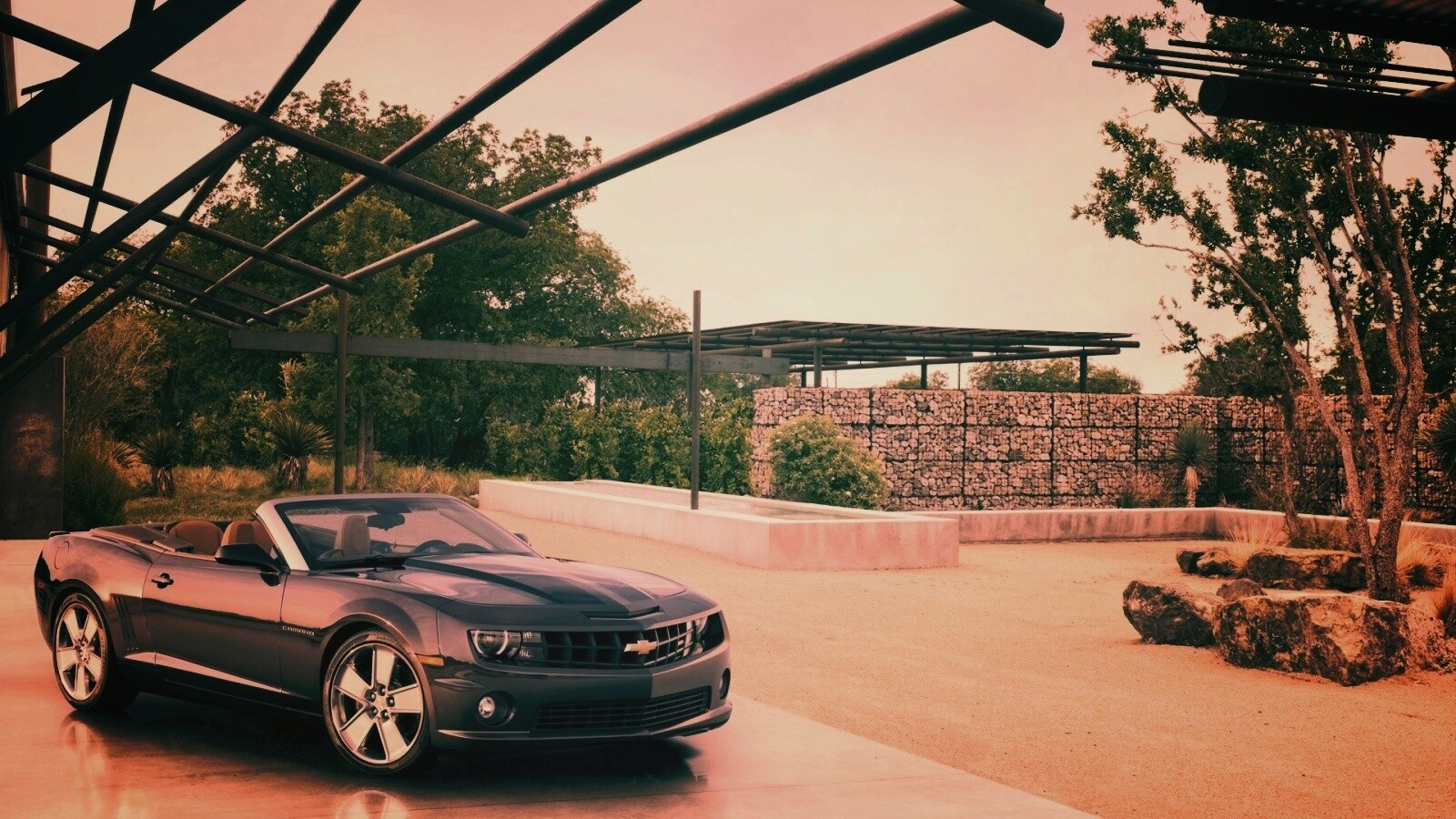 Камаро кабриолет обои