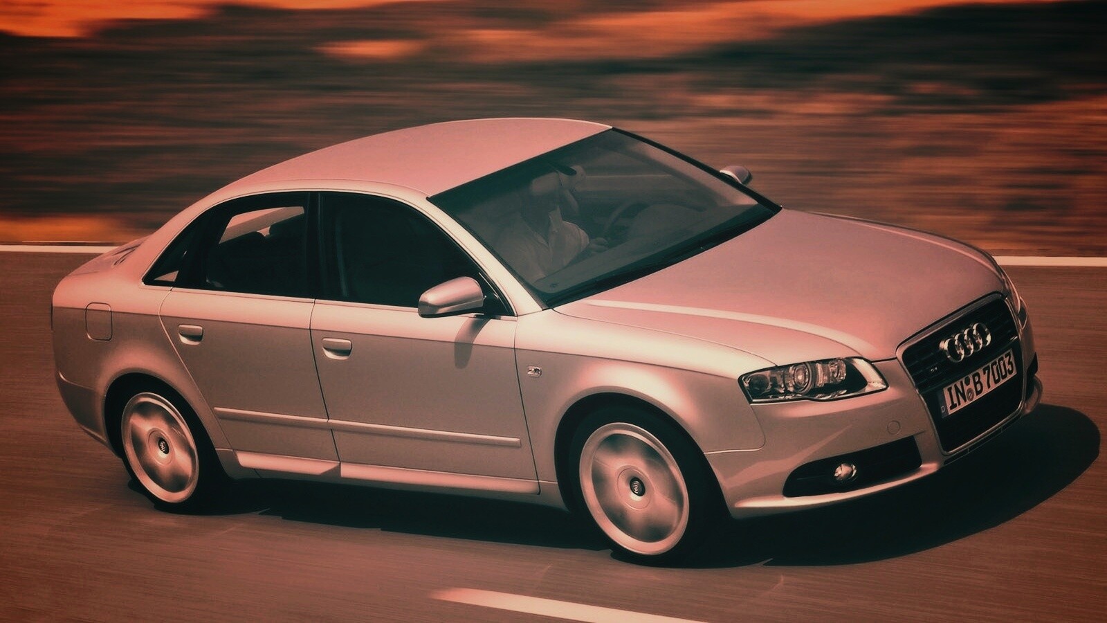 Седан Ауди обои