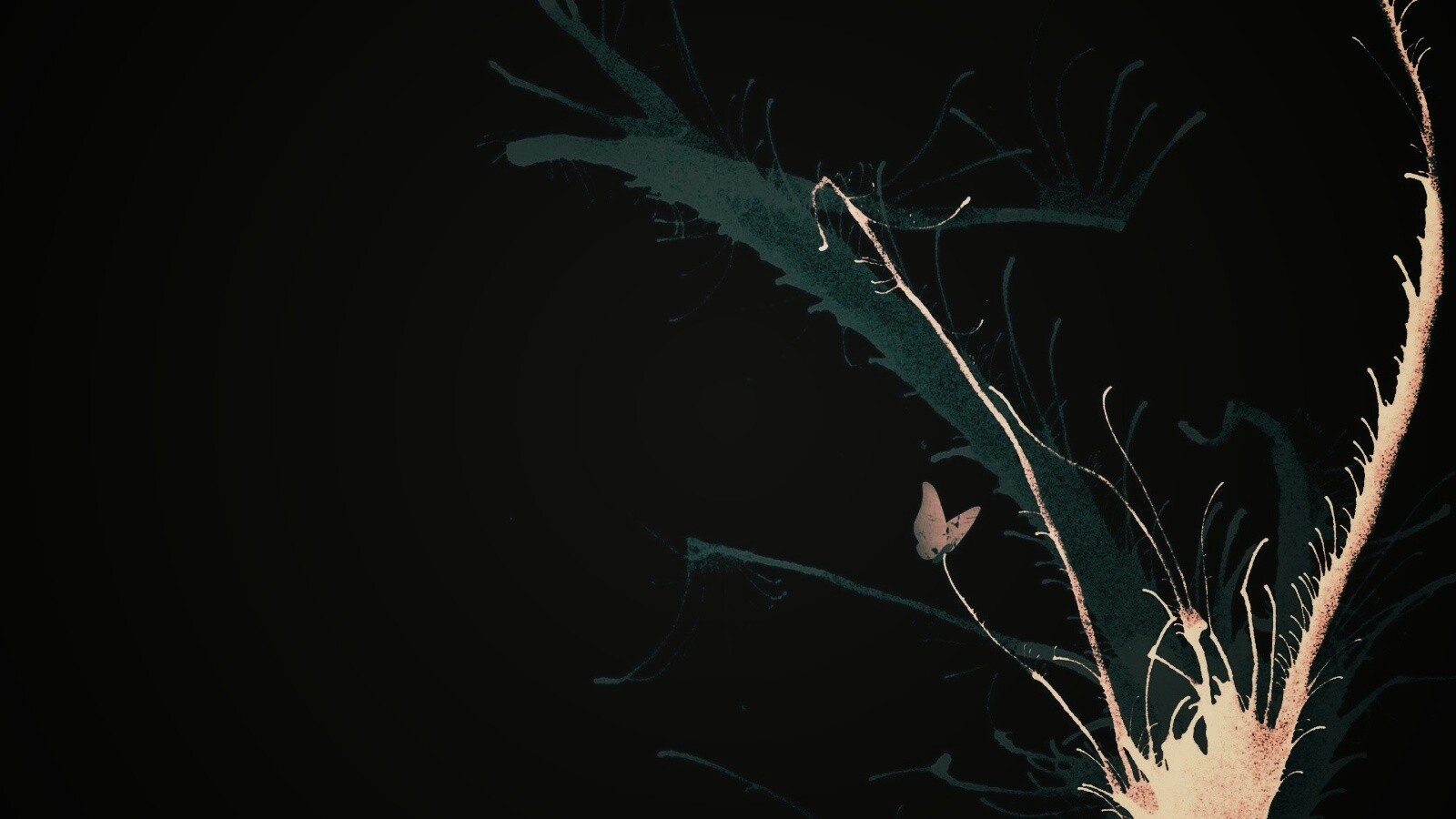 Абстракция из брызг обои