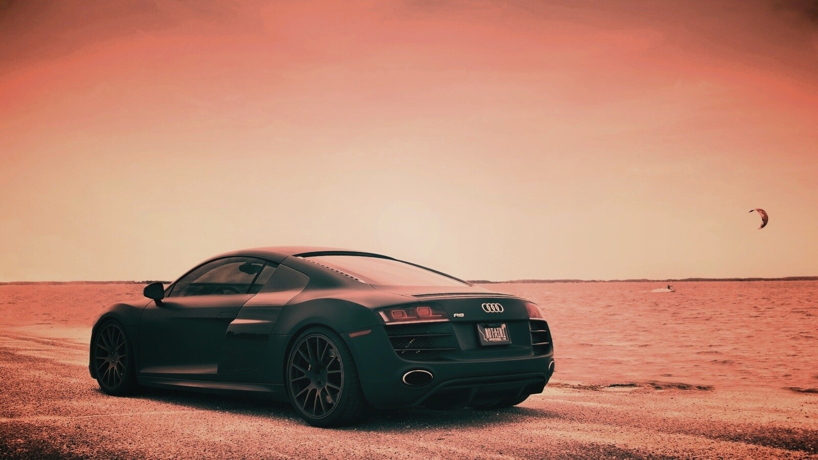 Черный ауди ТТ обои