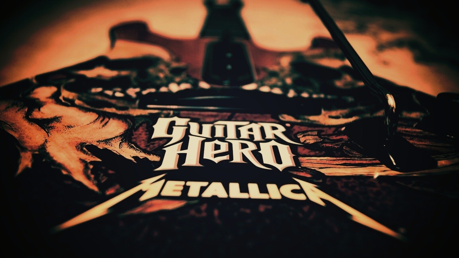 Контролер для Guitar Hero с Металликой обои