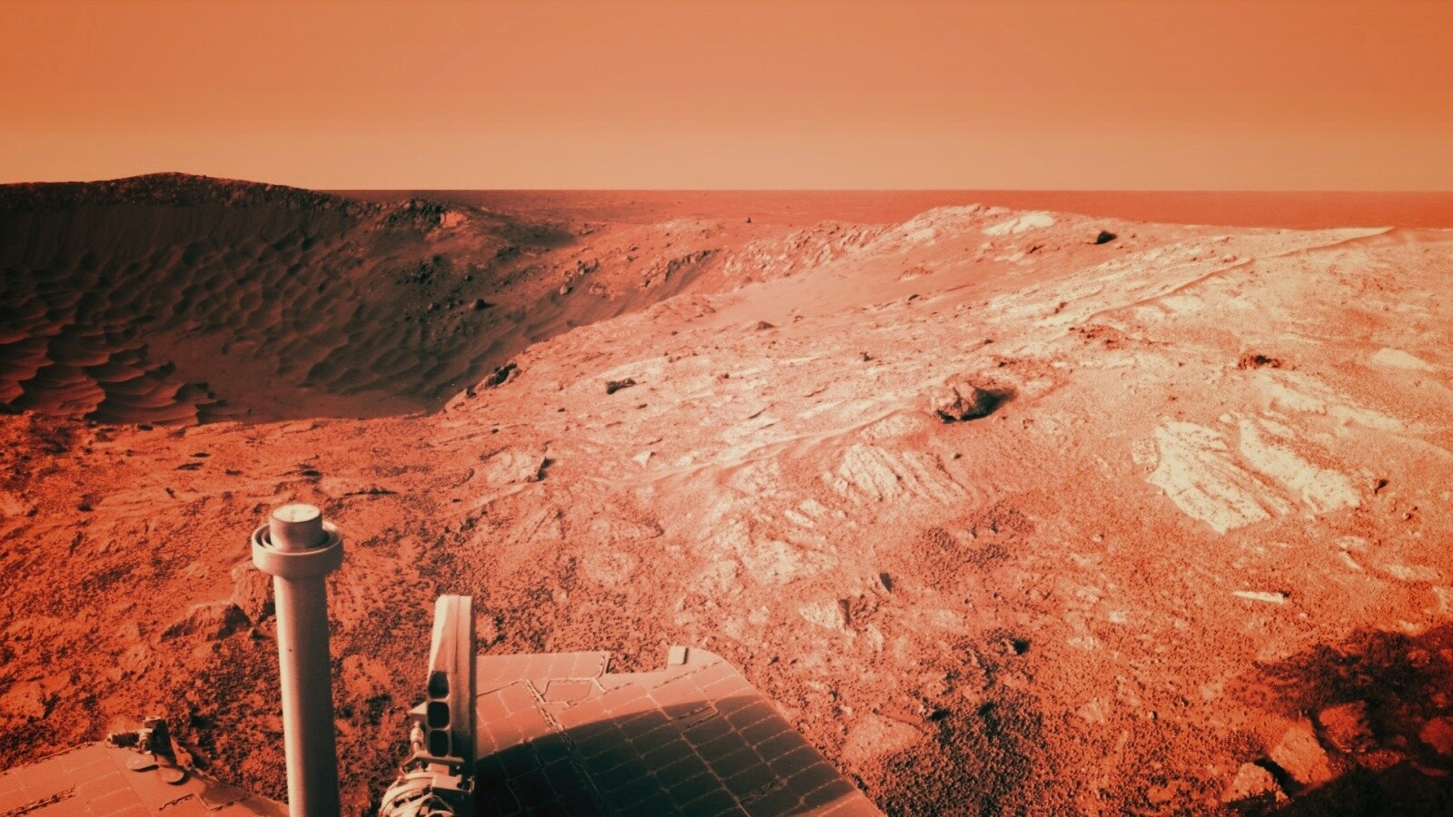 Снимок с марсохода обои