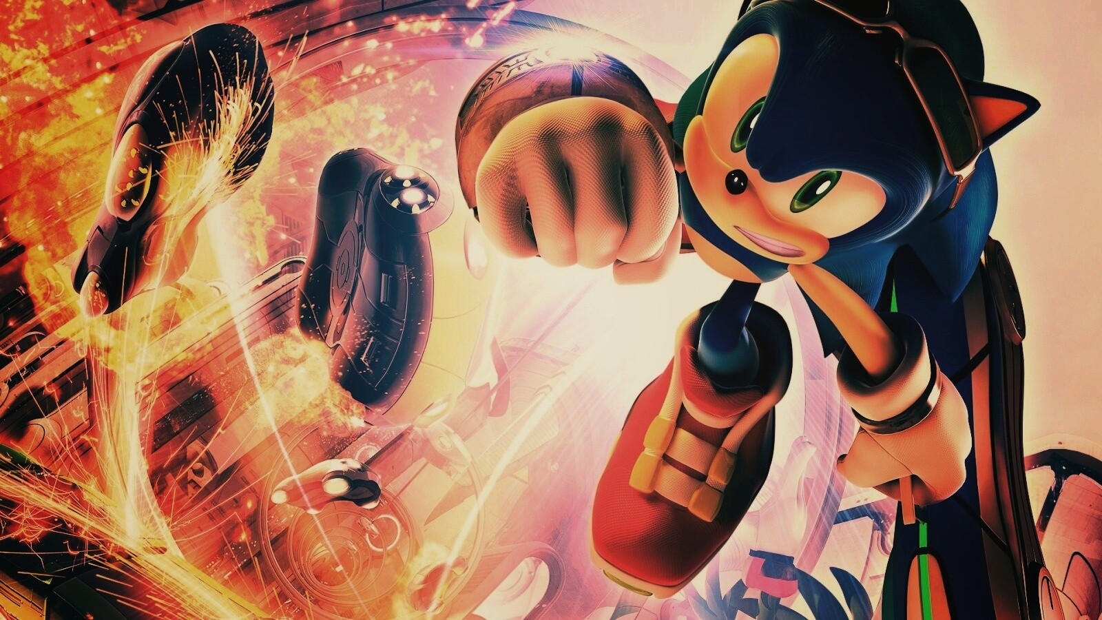 Sonic Riders обои