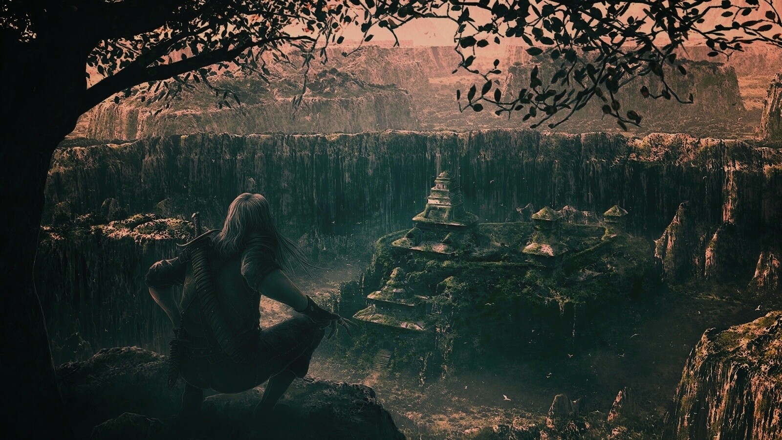 Затерянный город обои