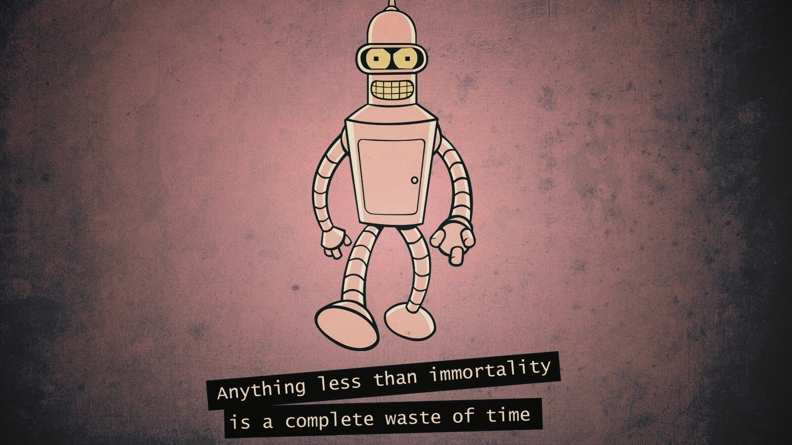 Бендер о смысле жизни обои