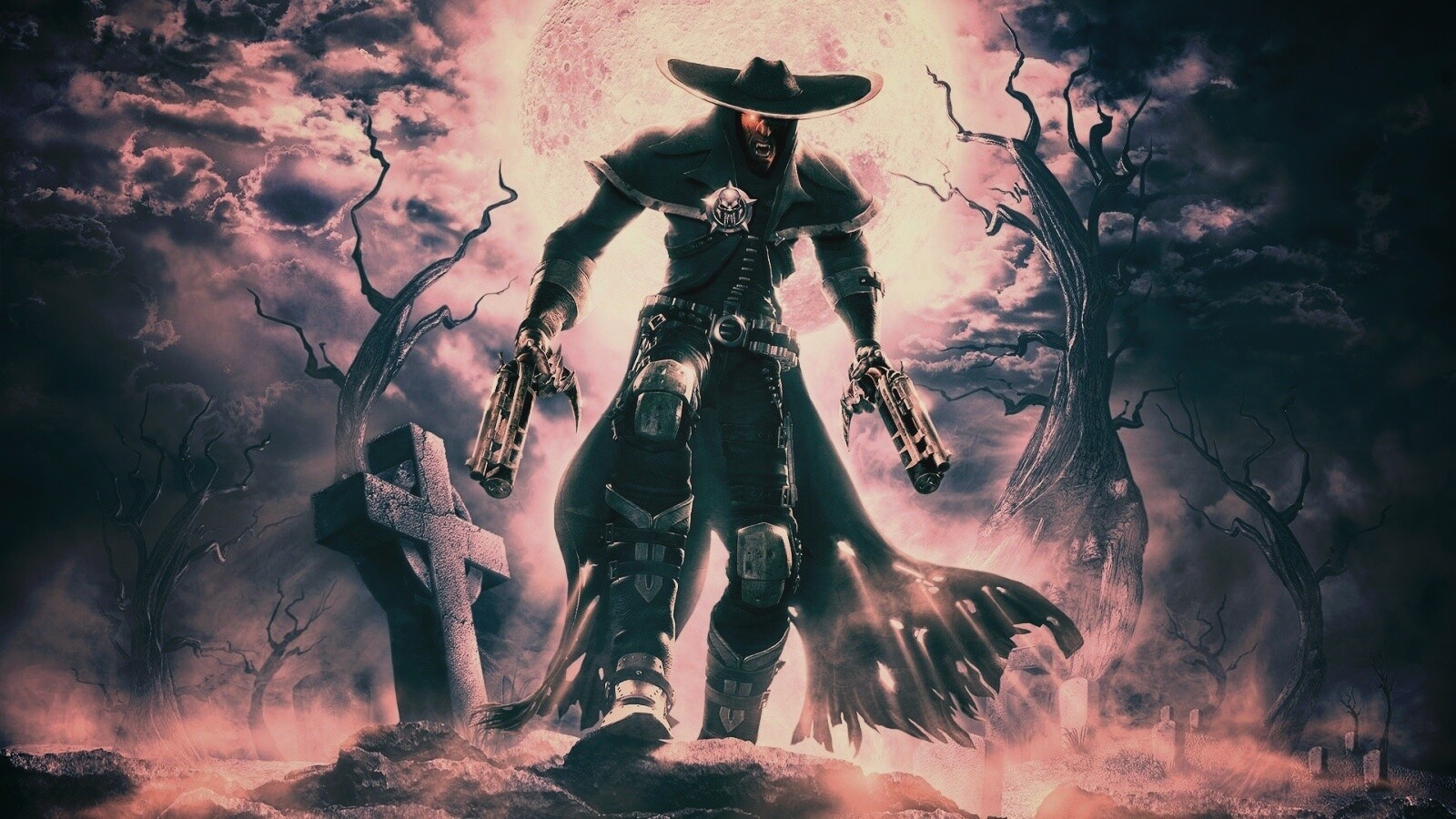 Мертвец с пистолетами обои