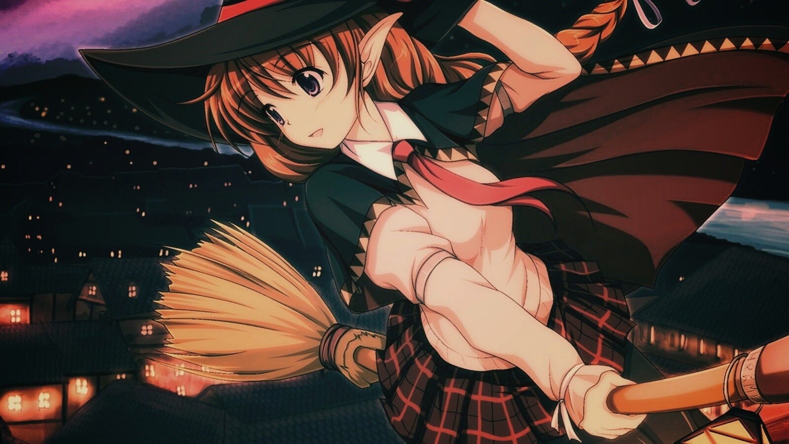 Эльфийская ведьмочка обои