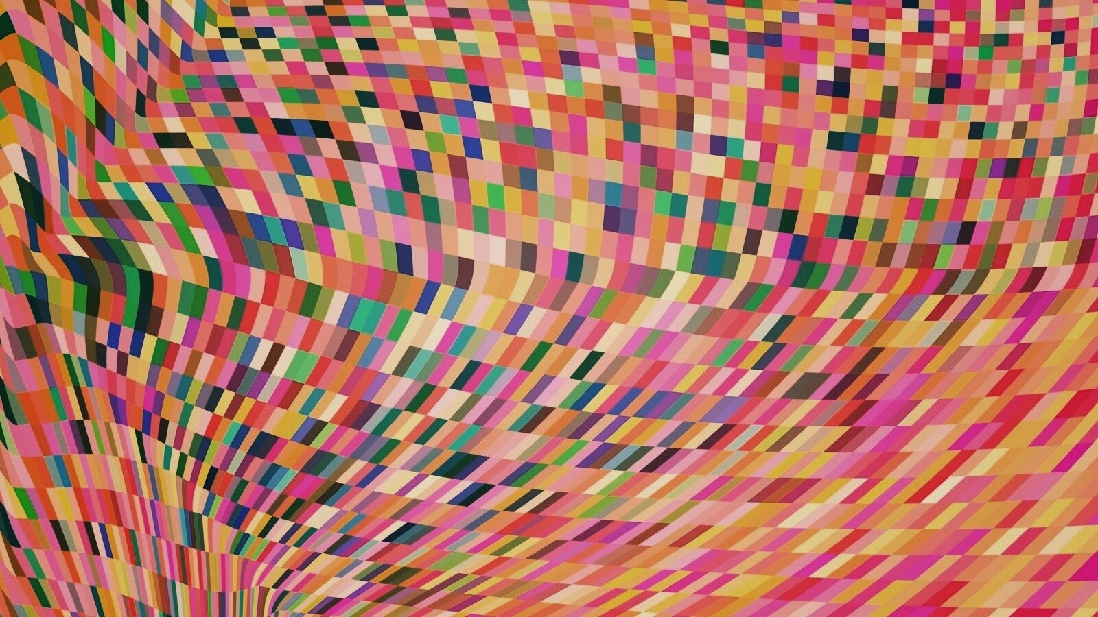 Пиксельная воронка обои