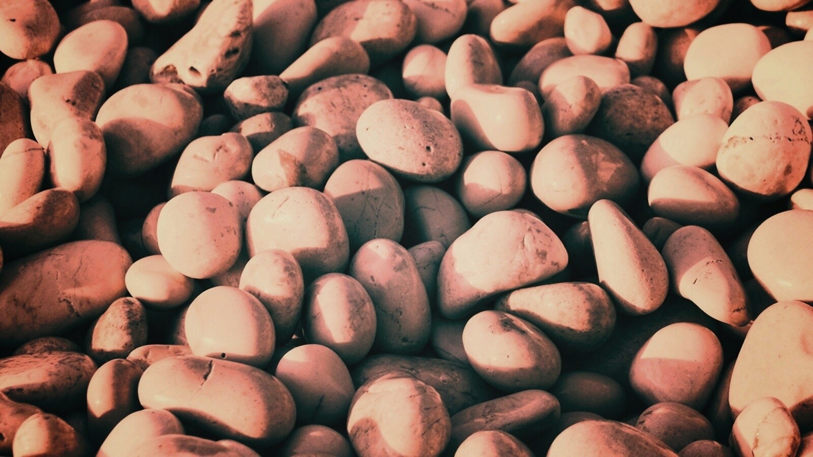 Белая галька обои