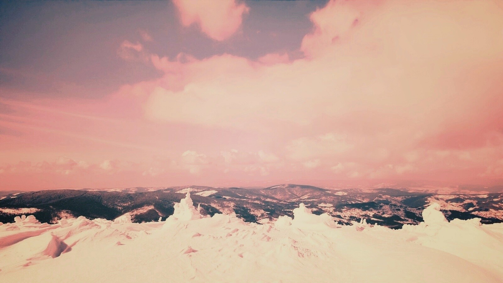 Горная вершина обои