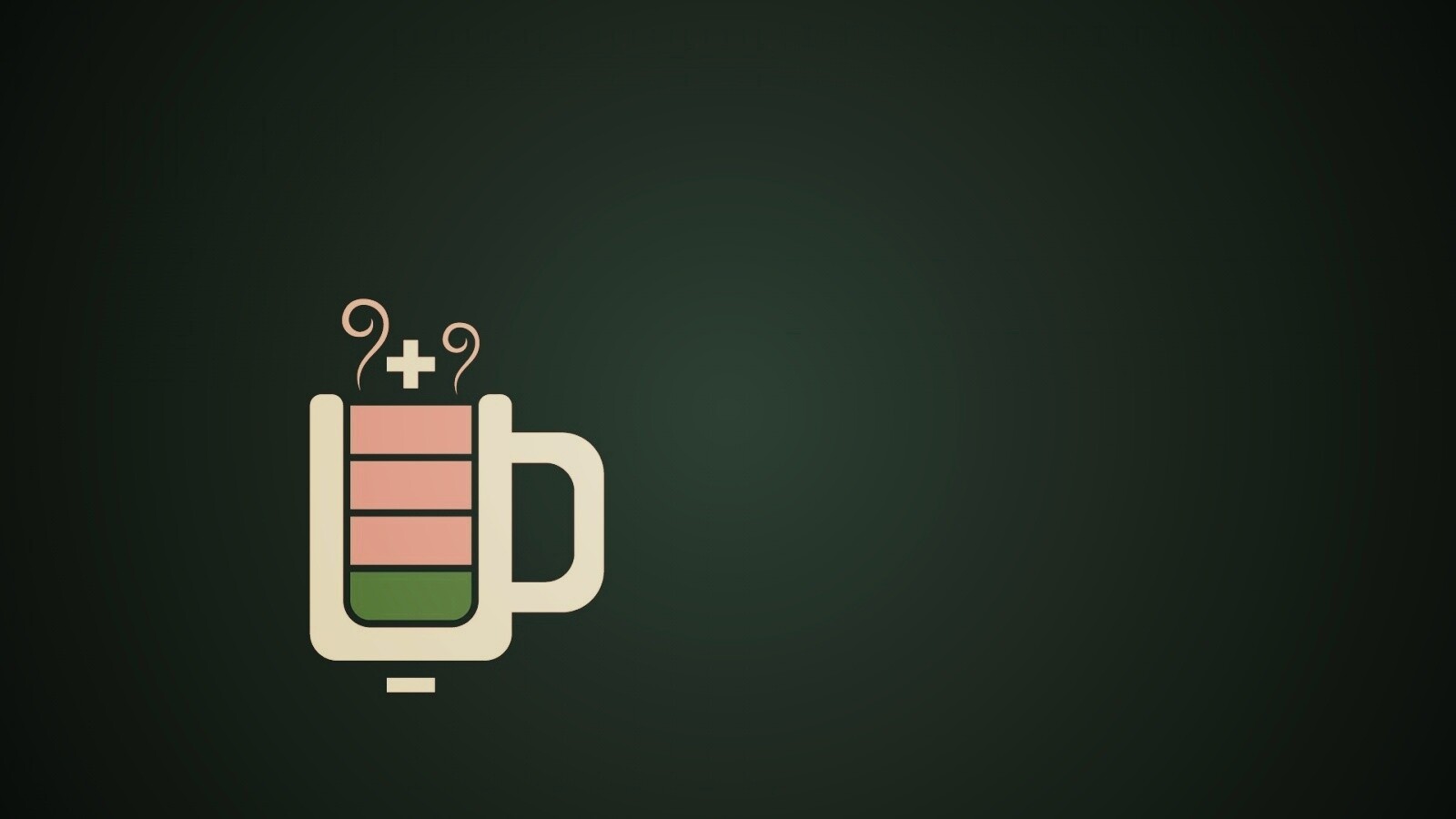 Зарядка от кофе обои