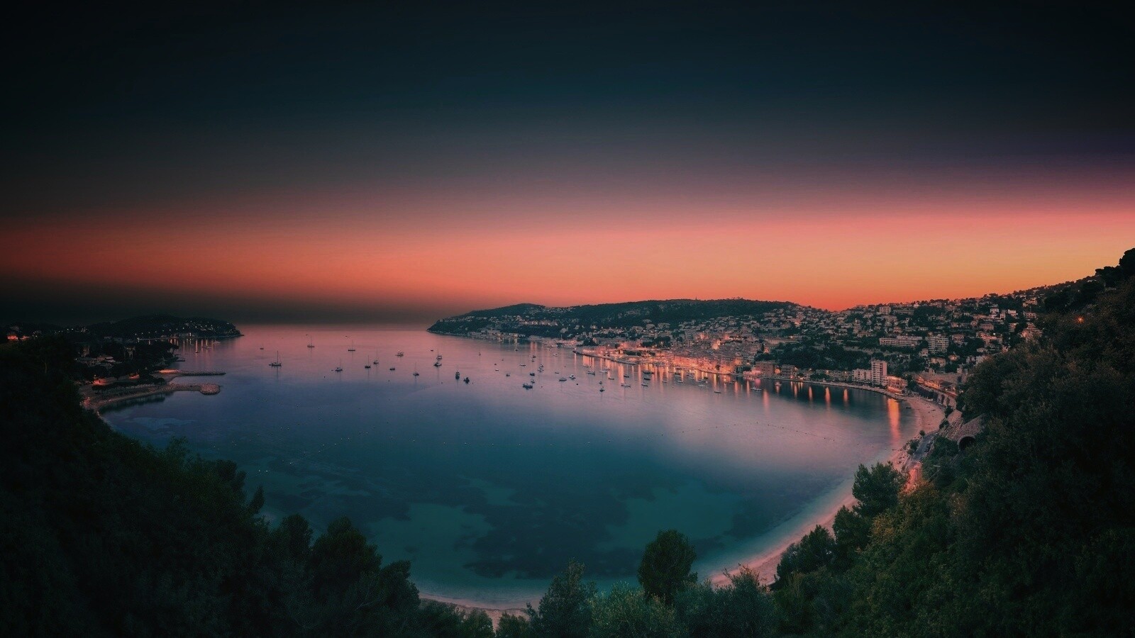 Ночь в Монако обои