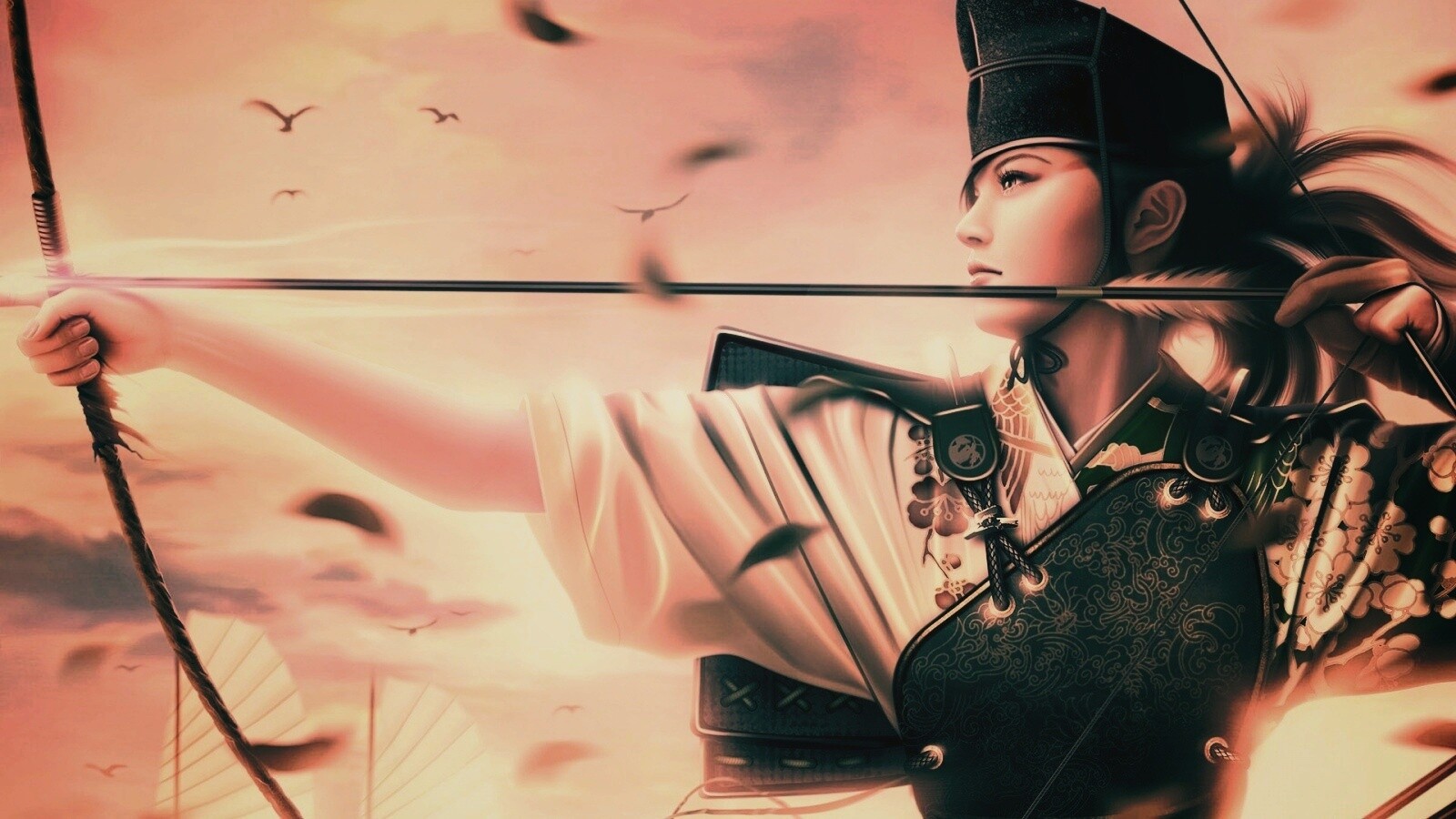 Лучница обои