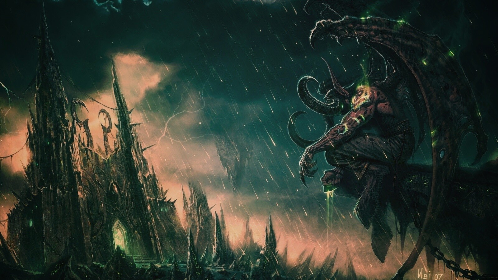 Иллидан обои