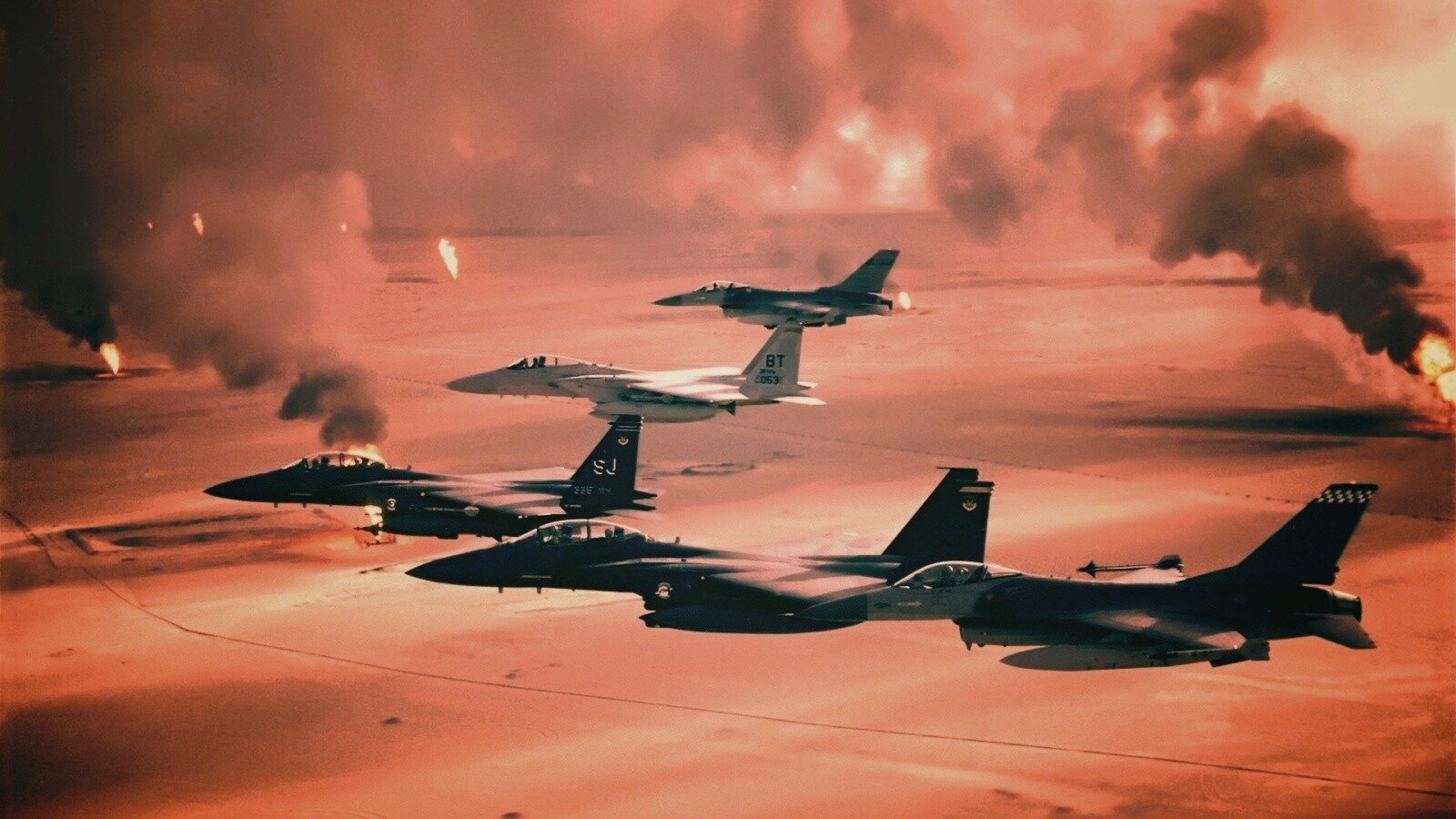 Пустынный шторм обои