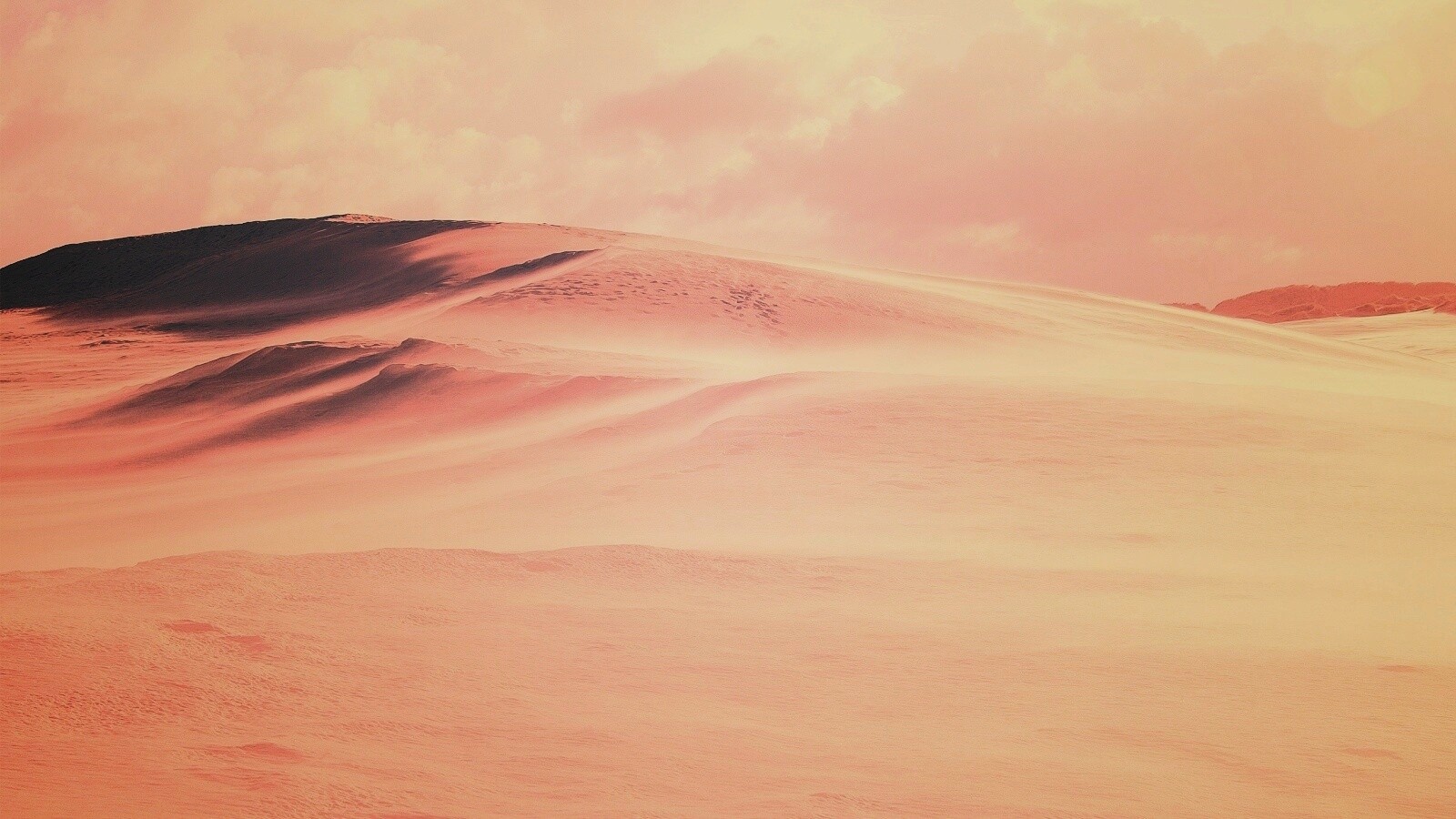 Далекая пустыня обои