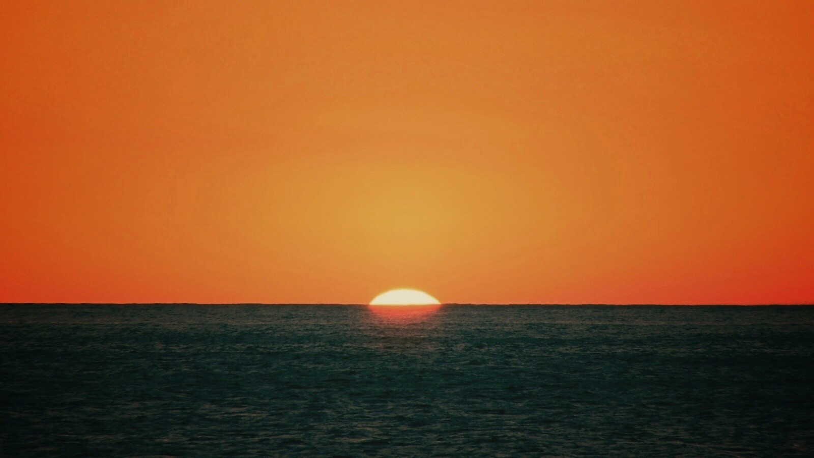 Идеальный закат обои