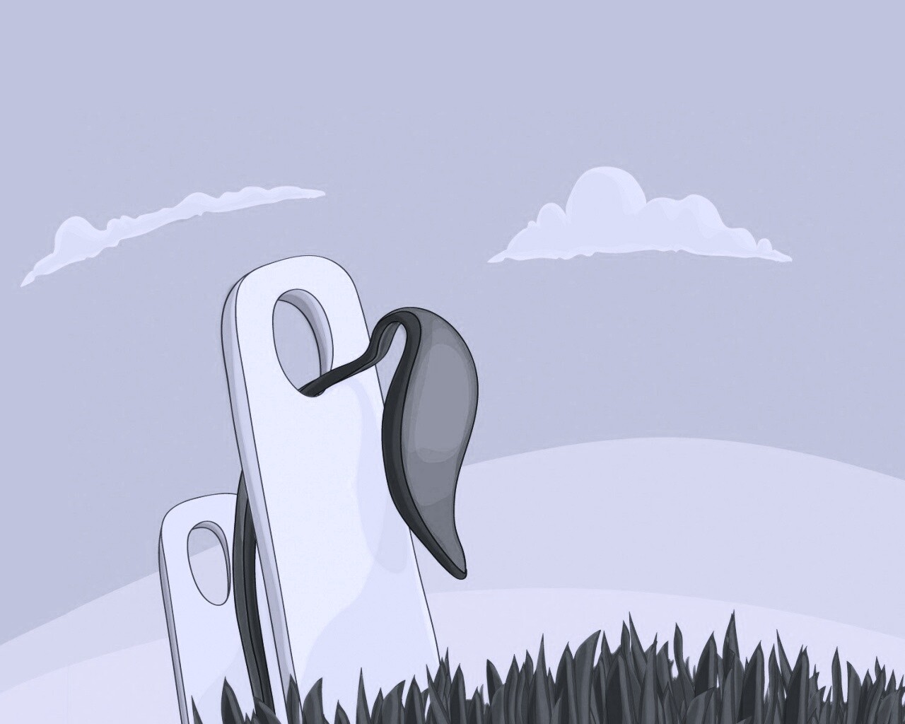 Поддержка для стебелька обои