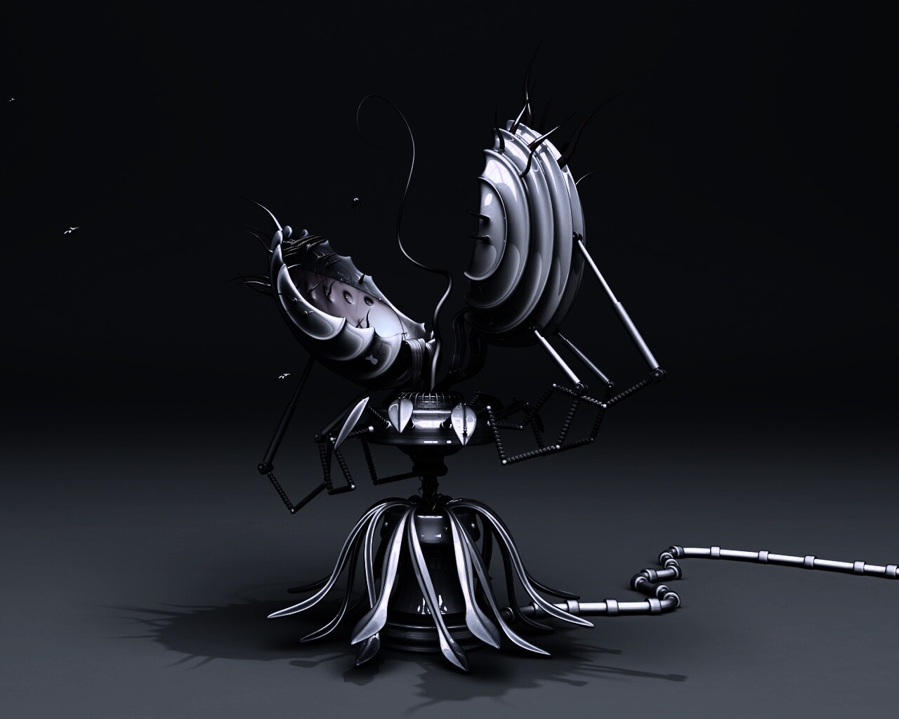 Механическая венерина мухоловка обои