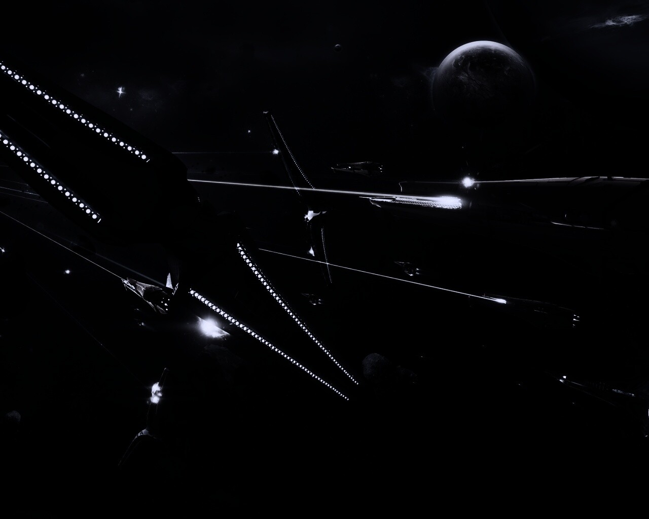 Космическая баталия обои