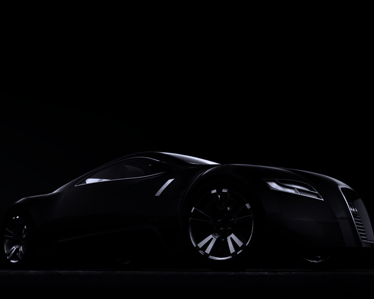 Концепт Audi R Zero обои