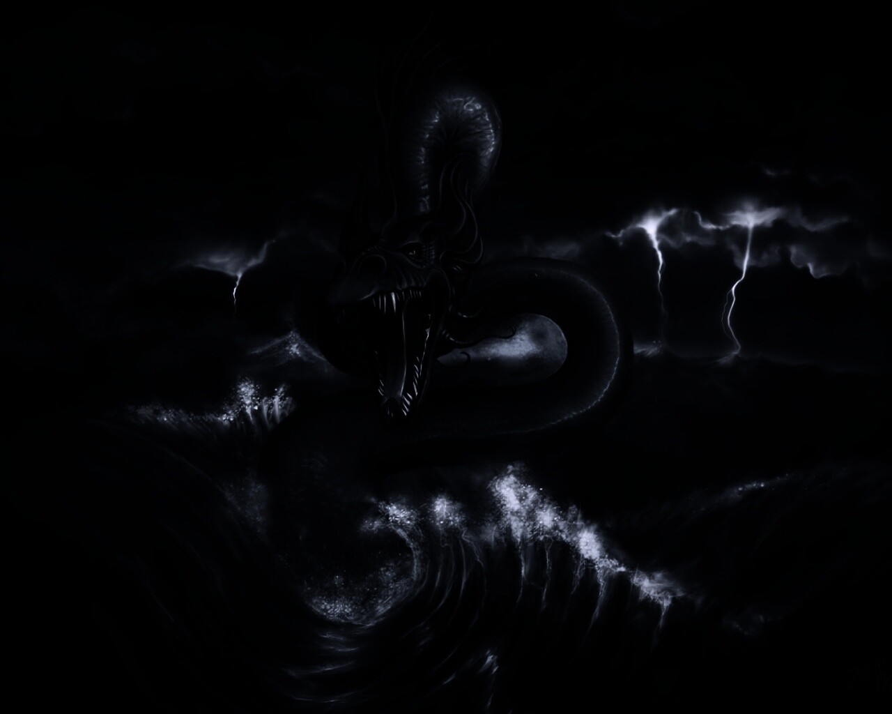 Морской дракон обои