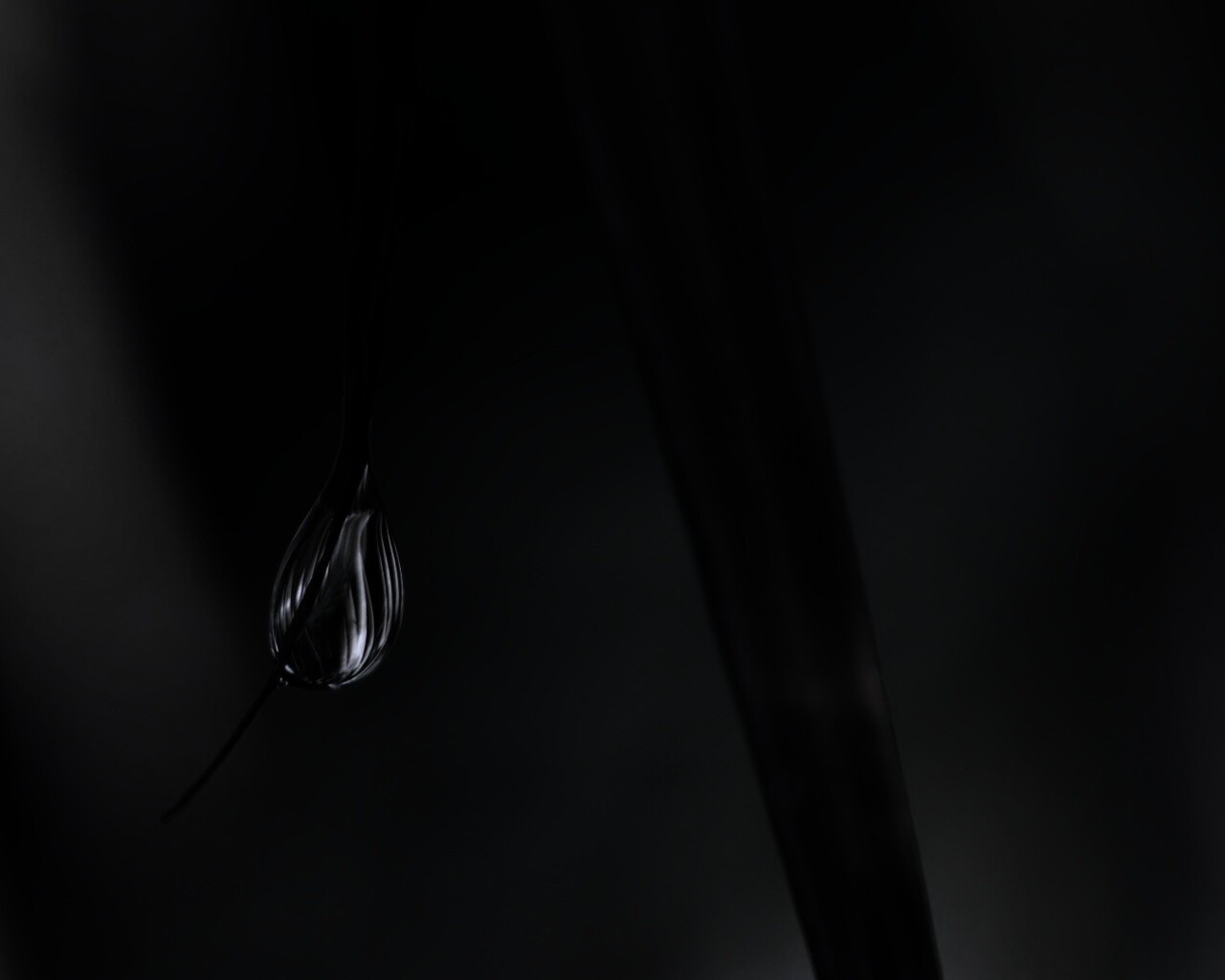 Стекающая капля обои