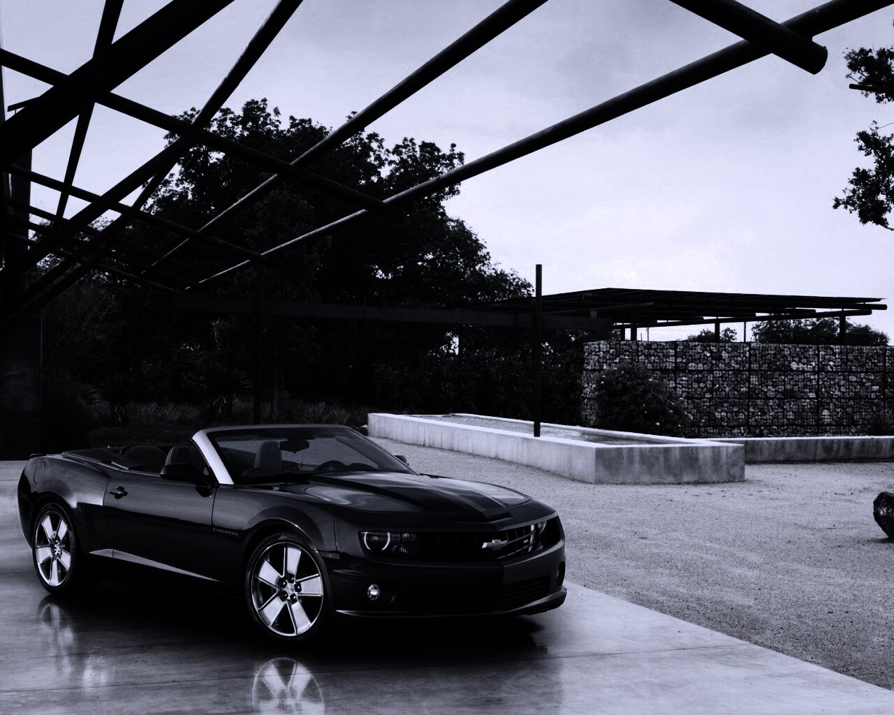 Камаро кабриолет обои