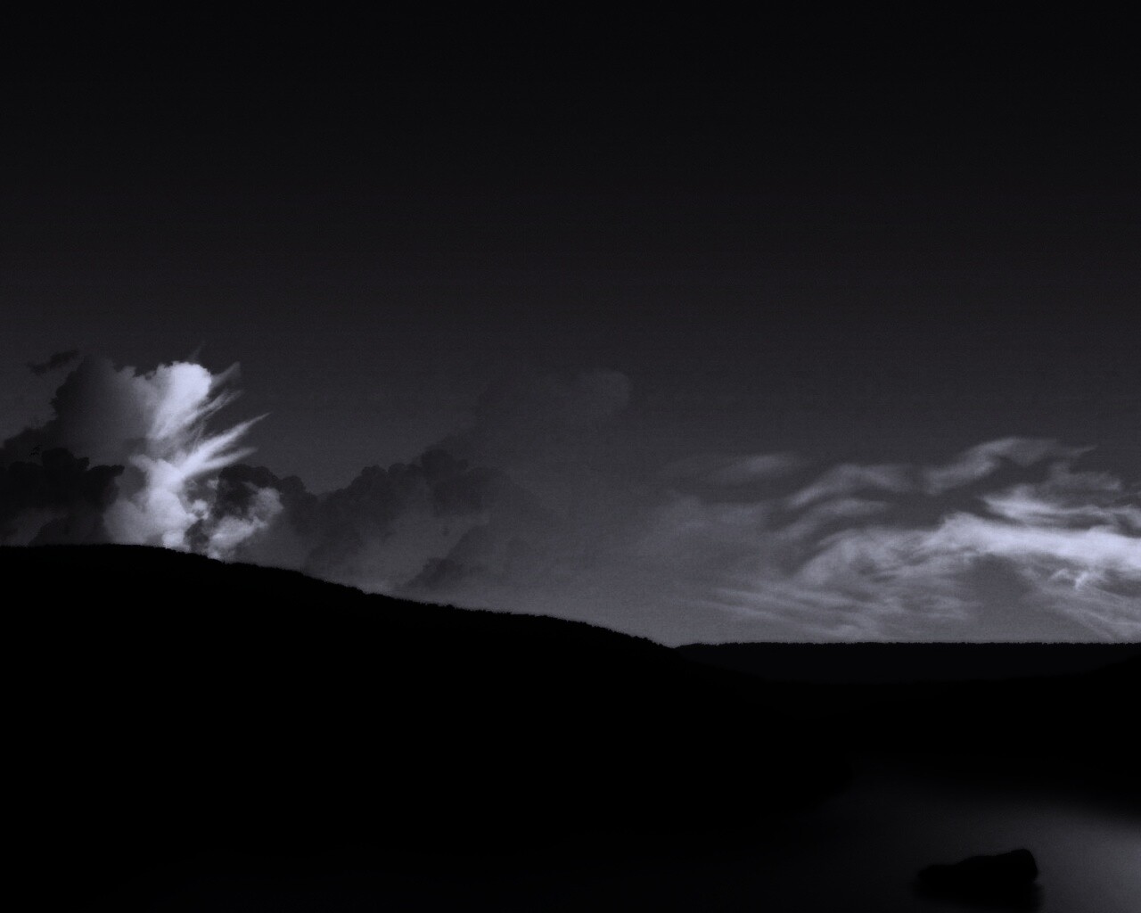 Желтое небо обои