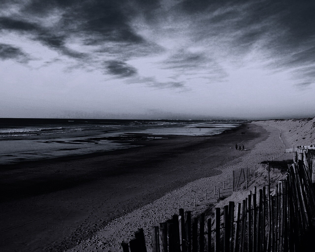 Обмелевший берег обои