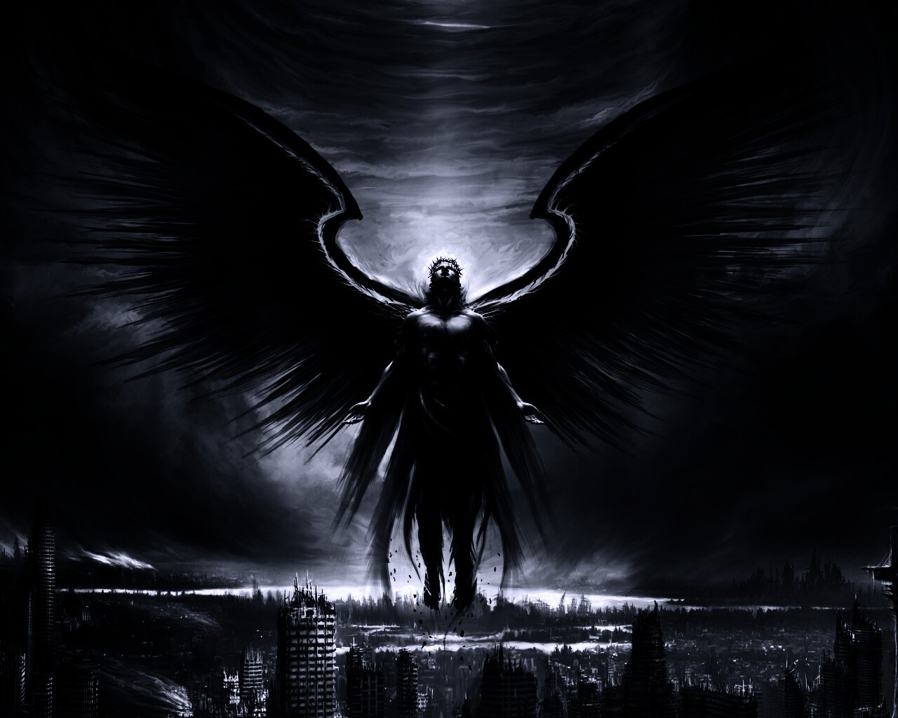 Тёмный ангел обои