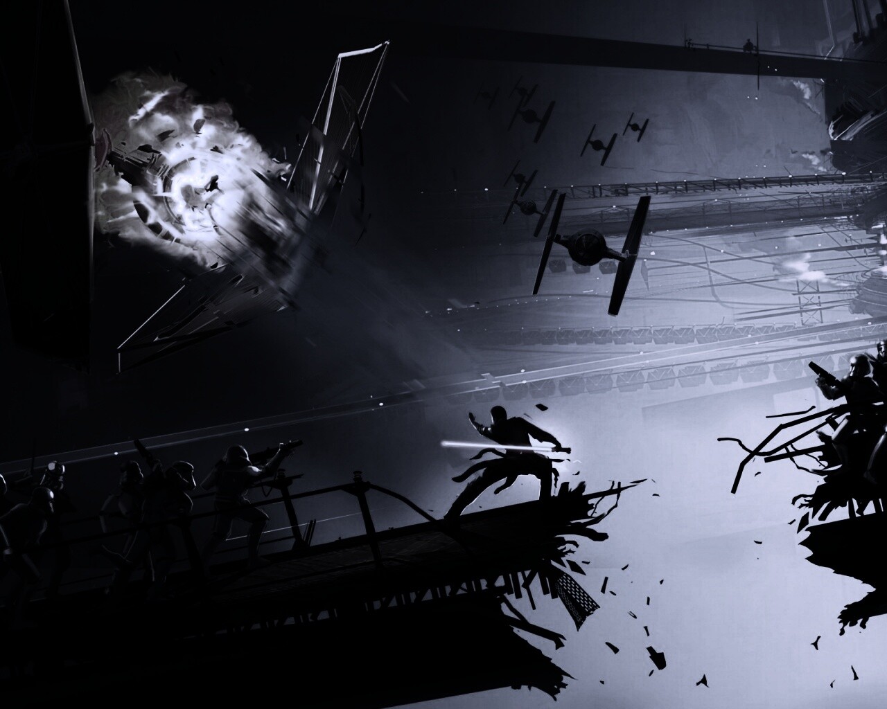 Из игры Star Wars Force Unleashed обои