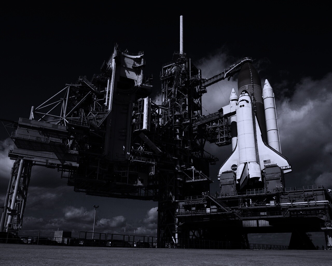 Шаттл на старте обои