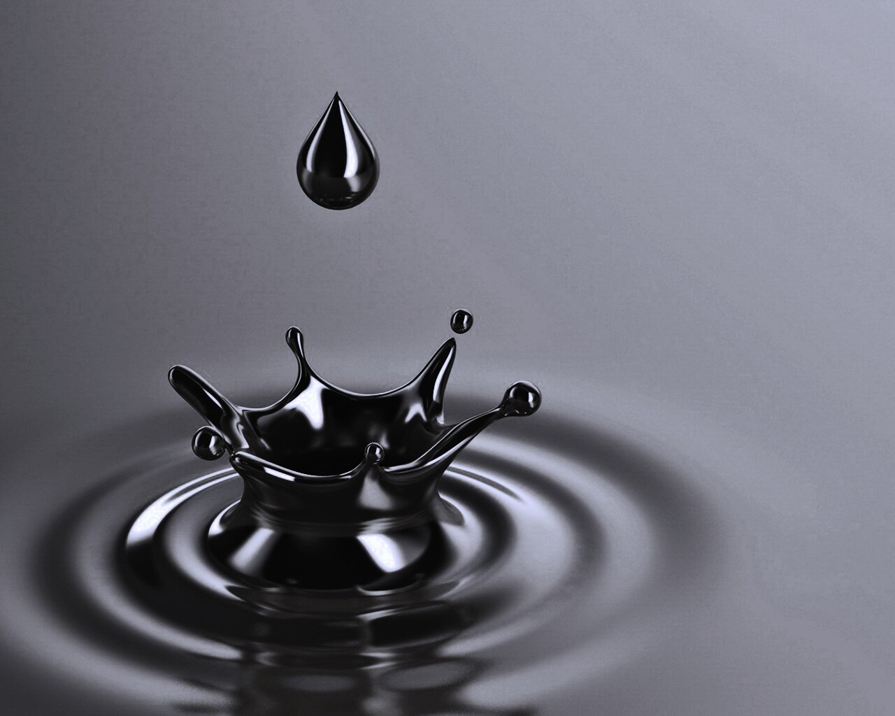 Золотая капля обои