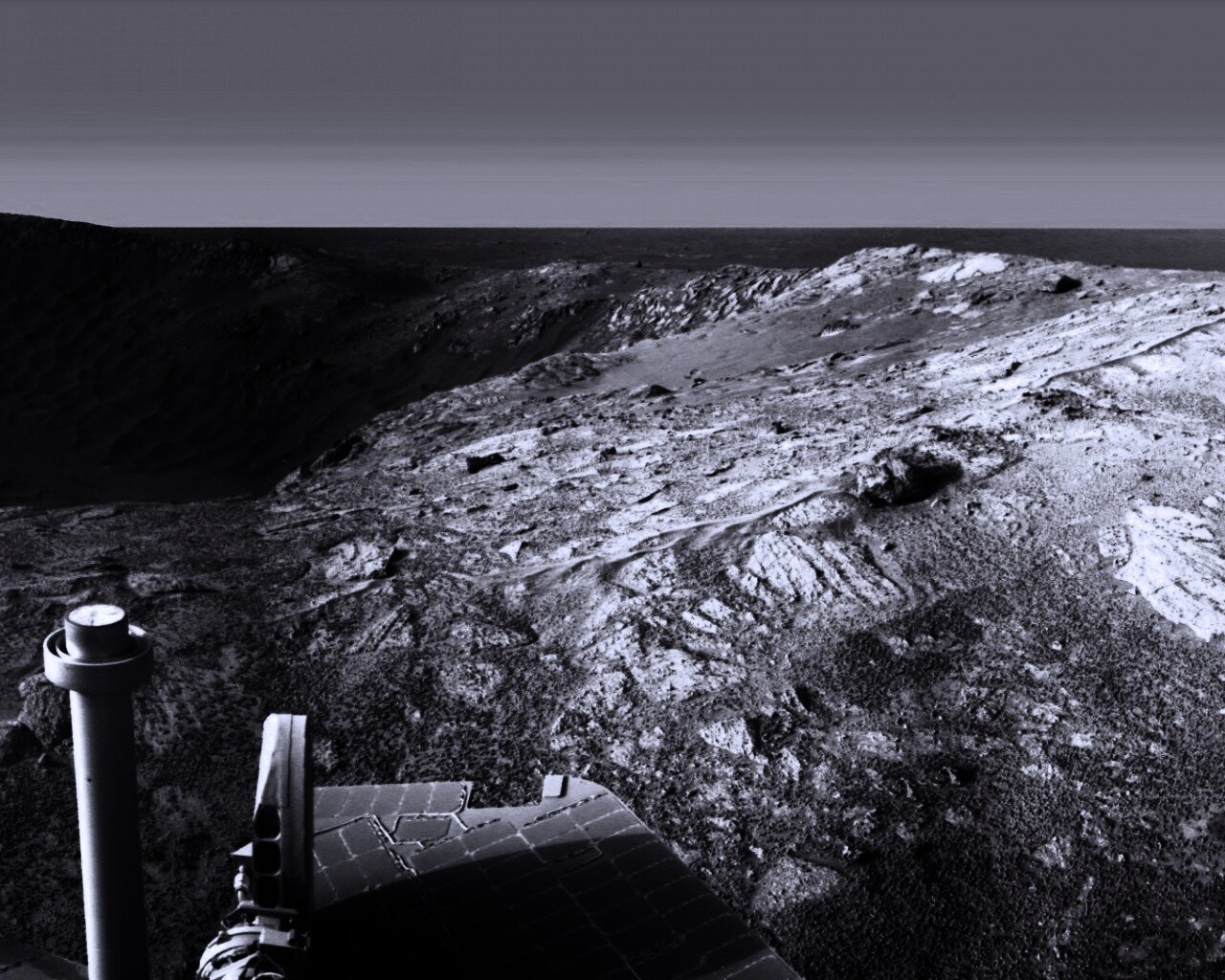 Снимок с марсохода обои