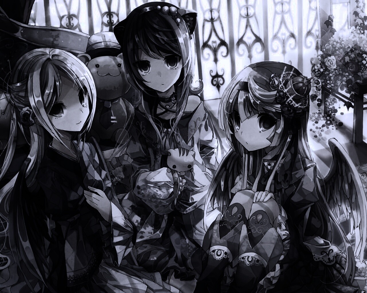 Три лоли обои