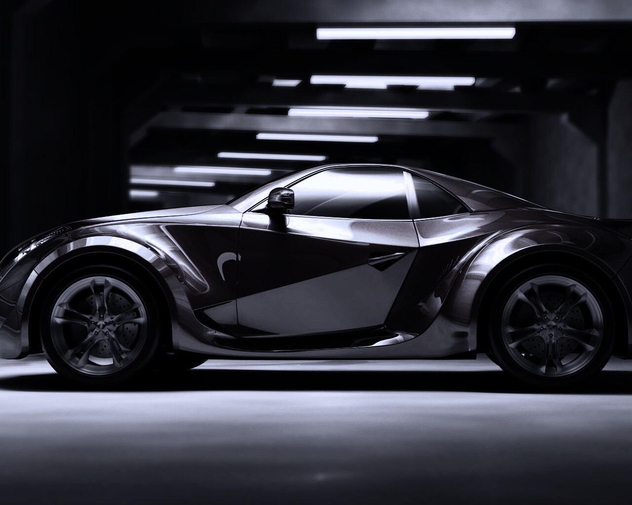 Красный концепт обои