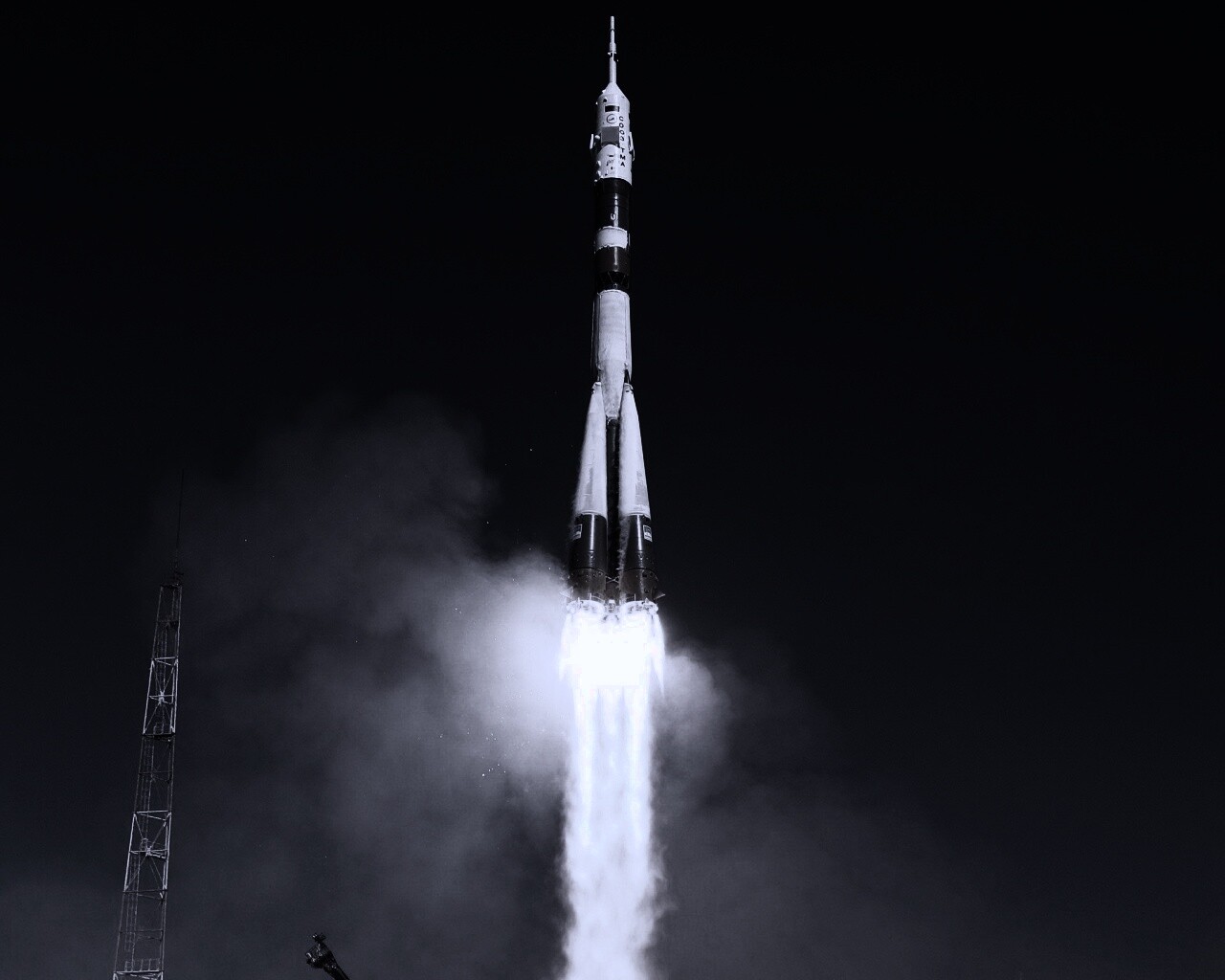 Запуск ракеты обои