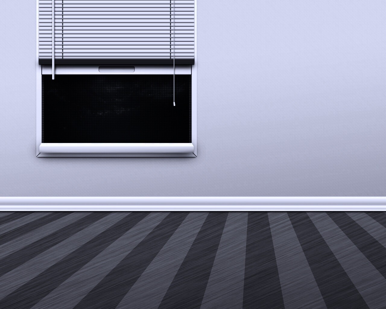 Полосатый пол и стечатое окно обои