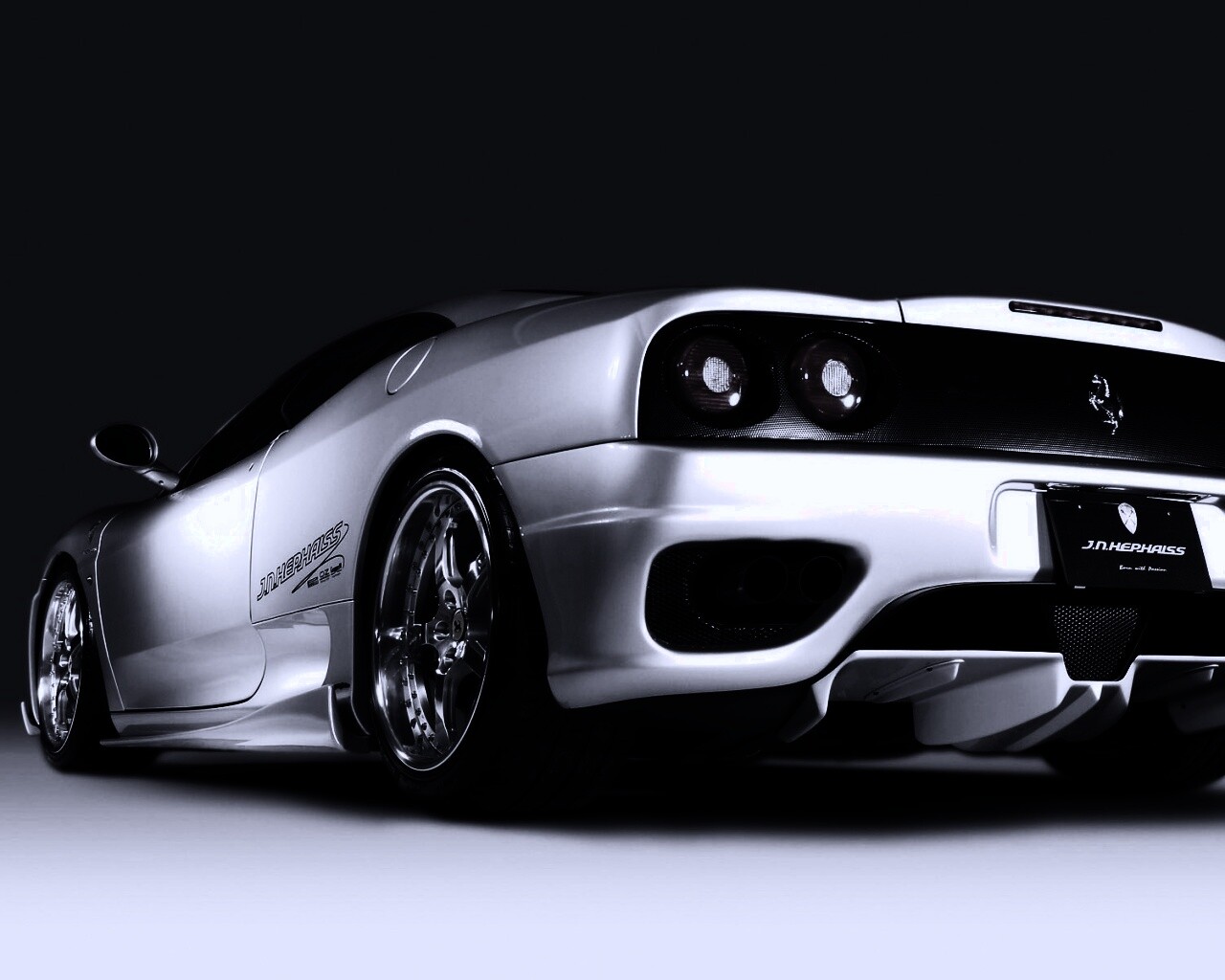 Металлик Феррари обои