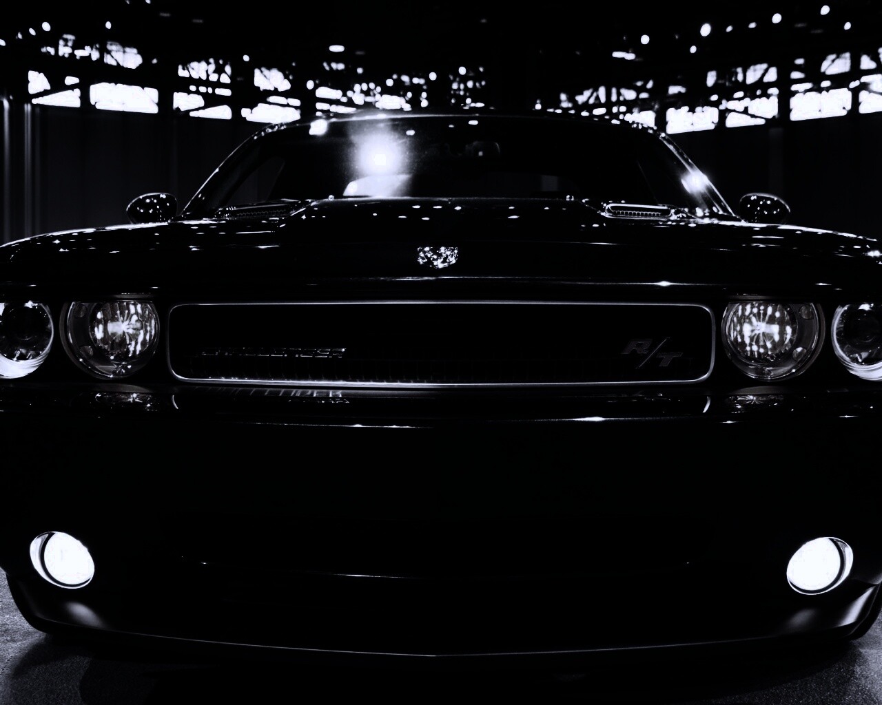 Фары Dodge Challender обои