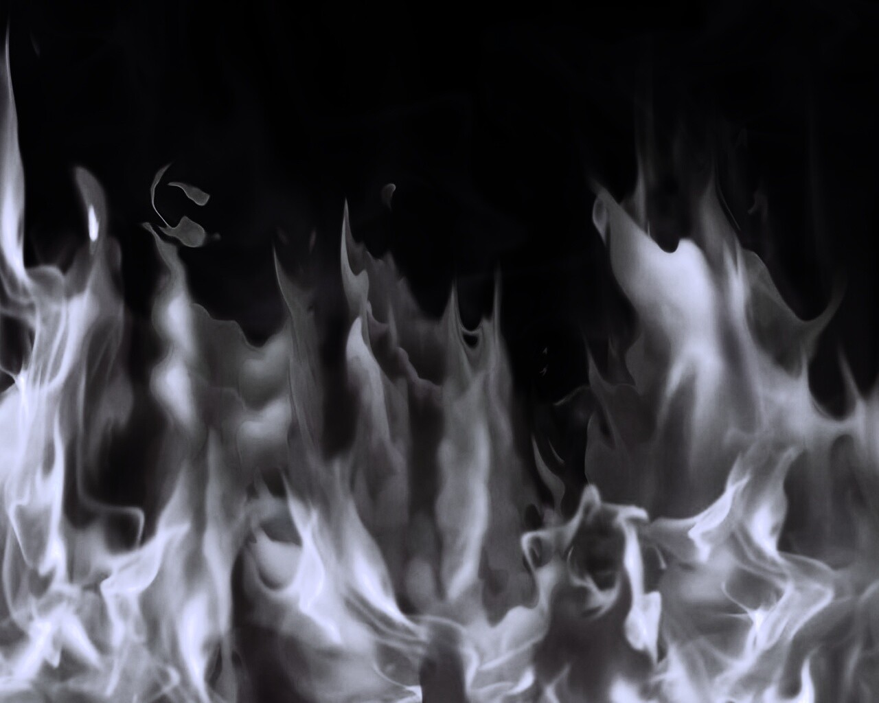 Желтое пламя обои