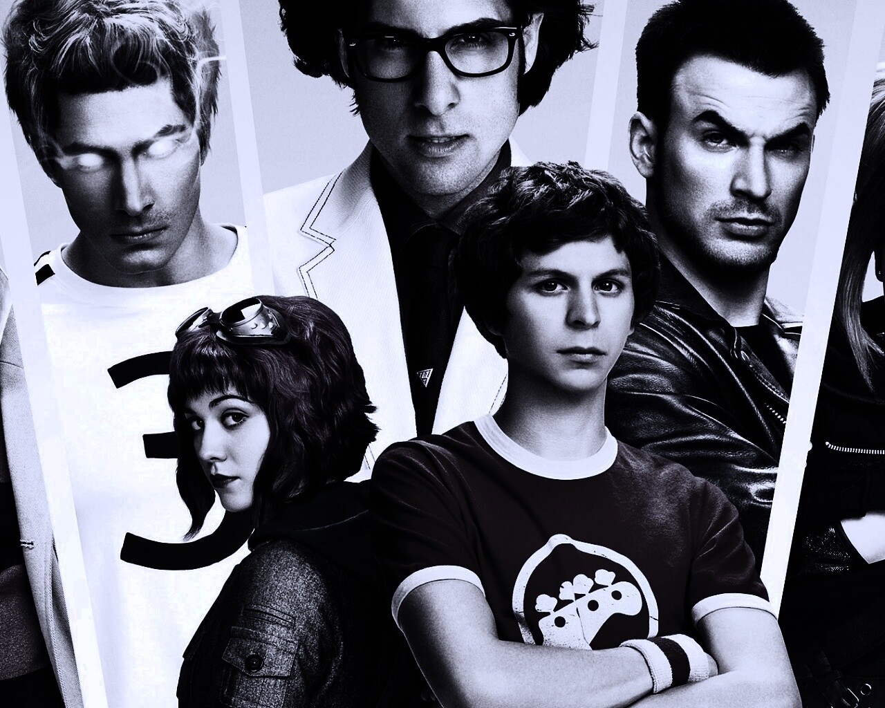 Герои фильма Скотт пилигрим против всех обои